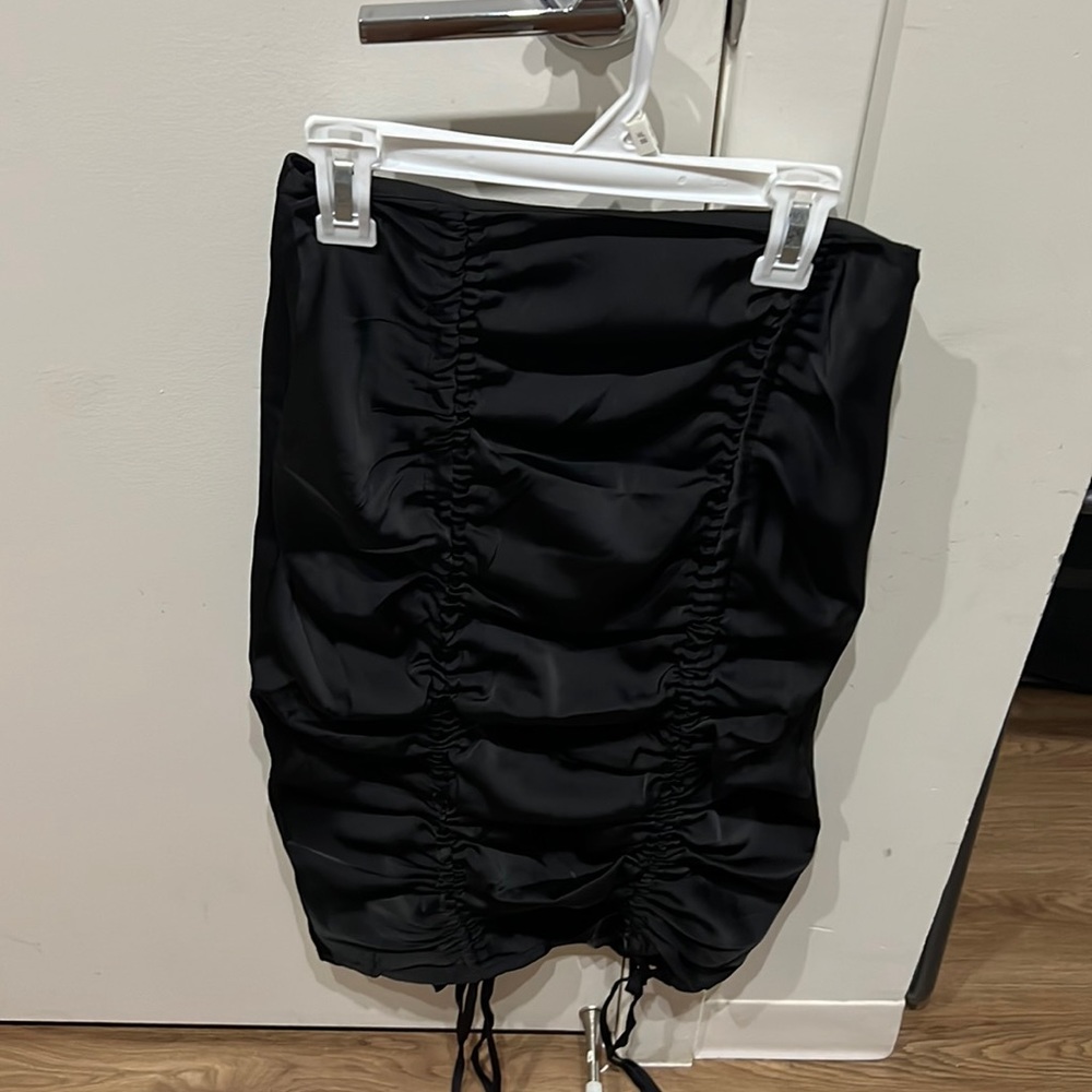 Forever 21 Long ruched skirt